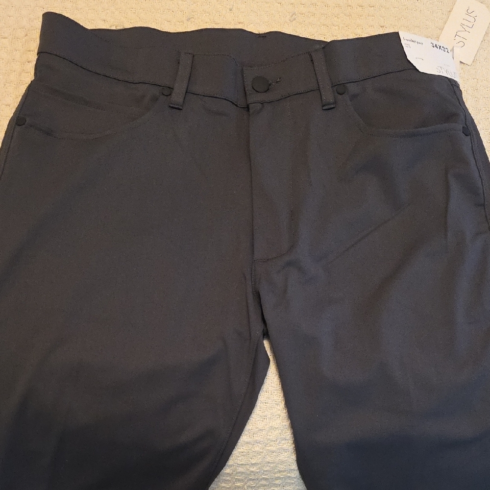 STYLUS Charcoal Gray Trousers